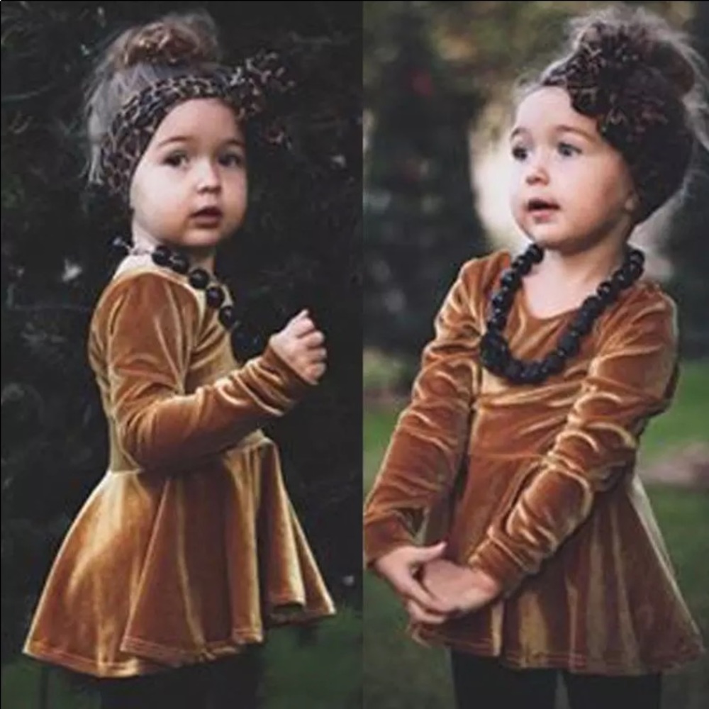 Velour Peplum Top/Dress